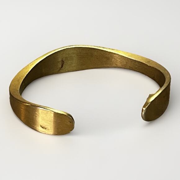 VTG SPEIDEL USA Jewelry Bracelet SIGNED Cuff Bangle Gold Tone Womens - Patricia - Picture 4 of 13